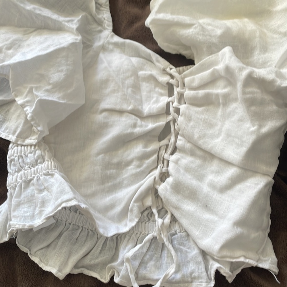 100%Linen ZARA Top size M